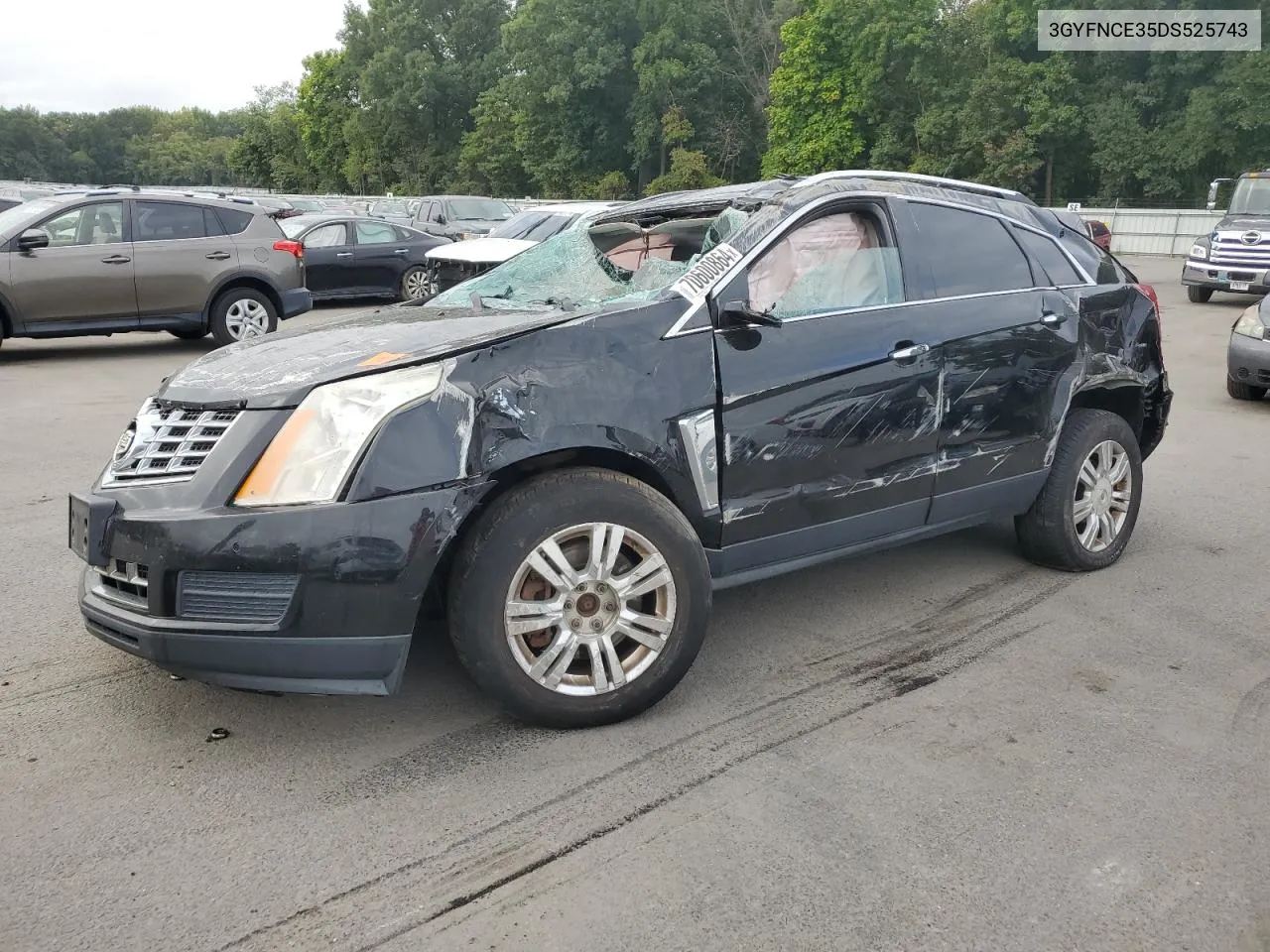 2013 Cadillac Srx Luxury Collection VIN: 3GYFNCE35DS525743 Lot: 70600864