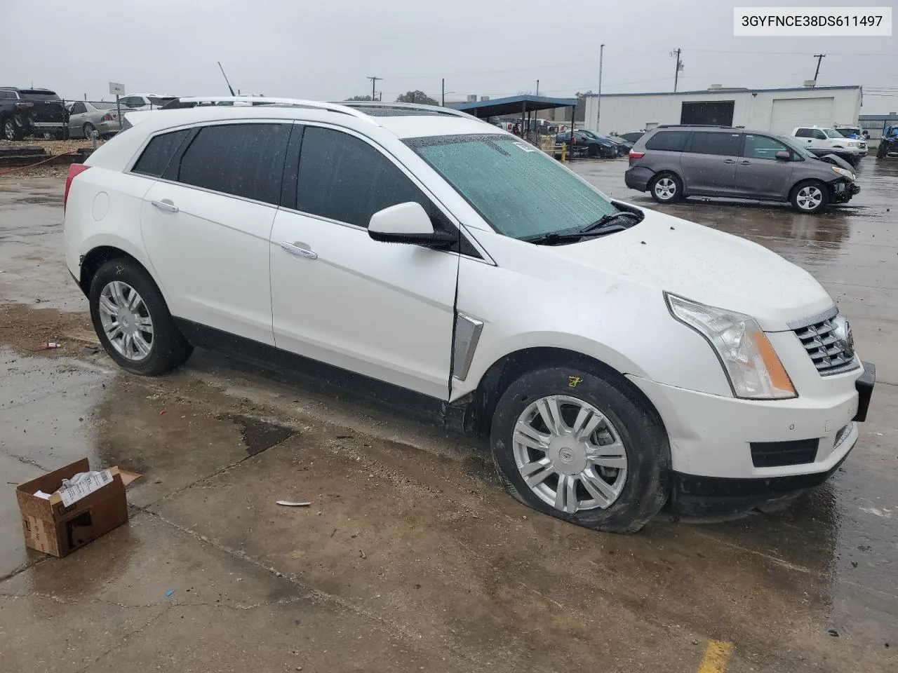 2013 Cadillac Srx Luxury Collection VIN: 3GYFNCE38DS611497 Lot: 70822404