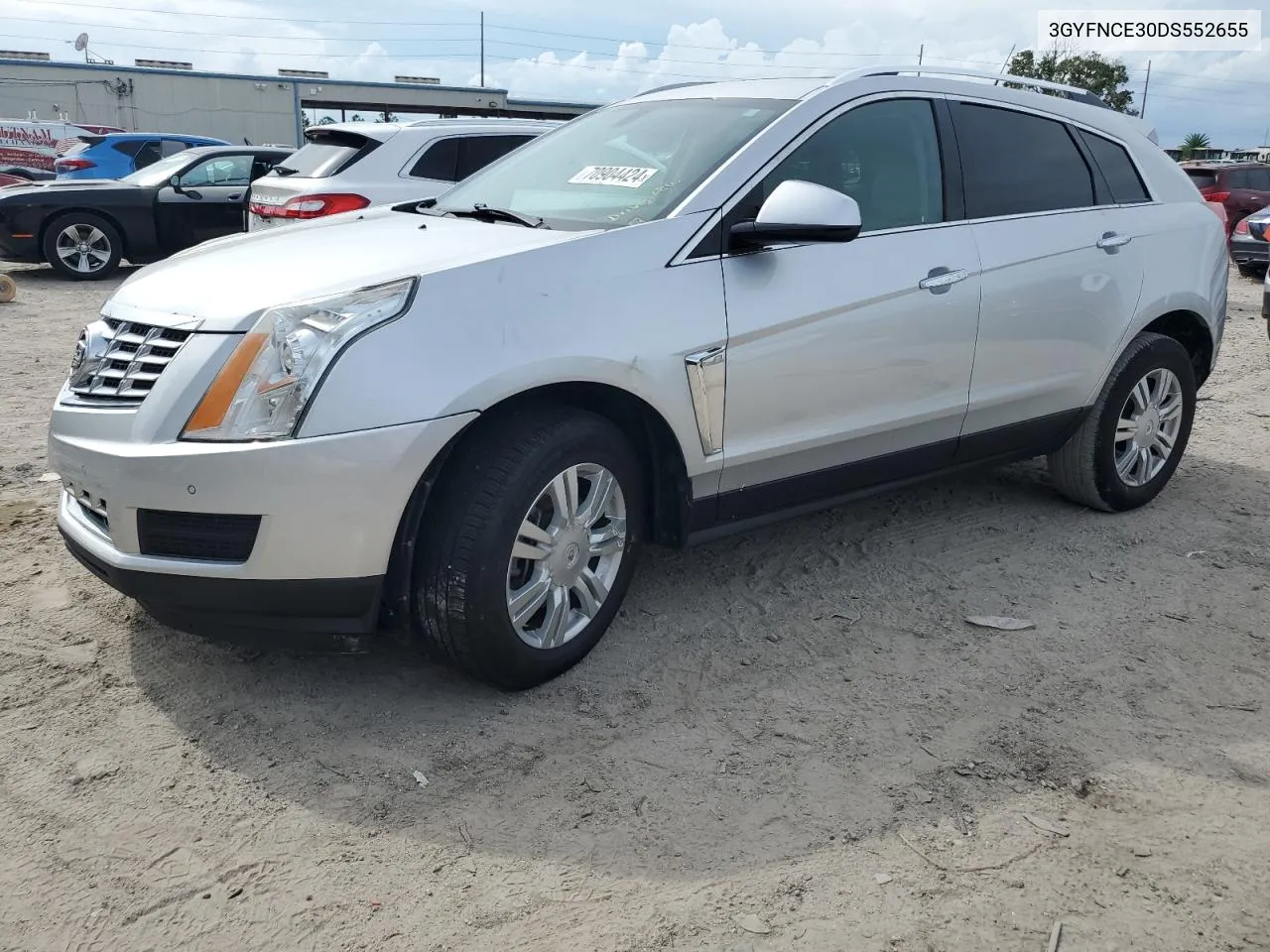 2013 Cadillac Srx Luxury Collection VIN: 3GYFNCE30DS552655 Lot: 70904424