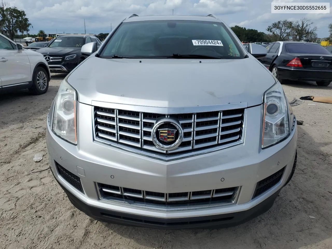 2013 Cadillac Srx Luxury Collection VIN: 3GYFNCE30DS552655 Lot: 70904424