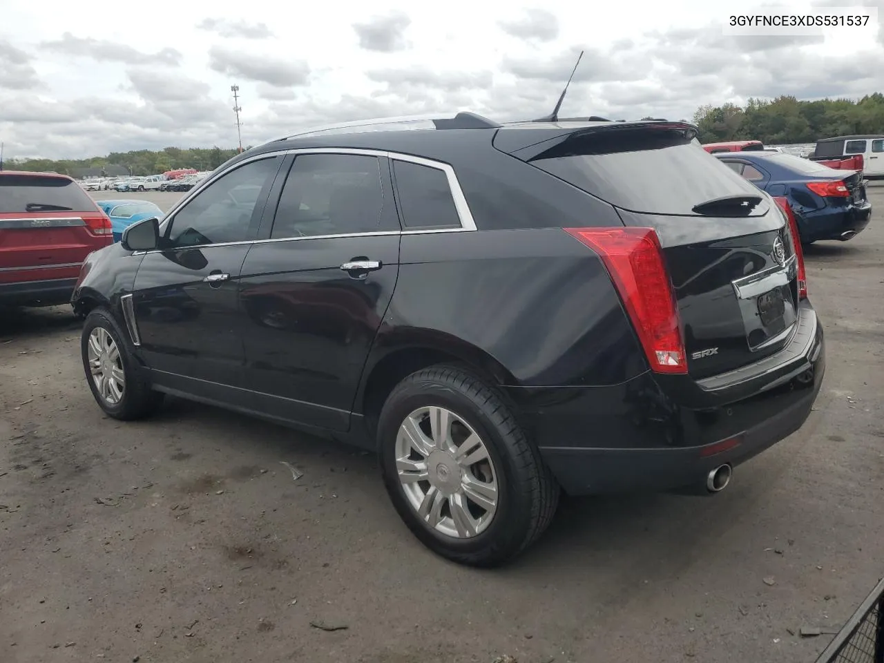 3GYFNCE3XDS531537 2013 Cadillac Srx Luxury Collection