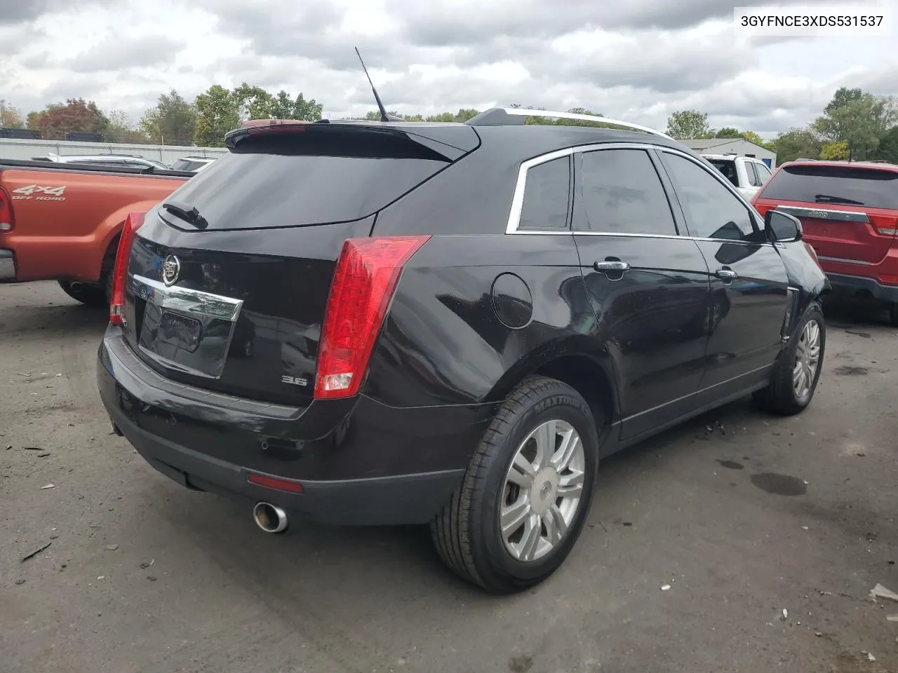 3GYFNCE3XDS531537 2013 Cadillac Srx Luxury Collection