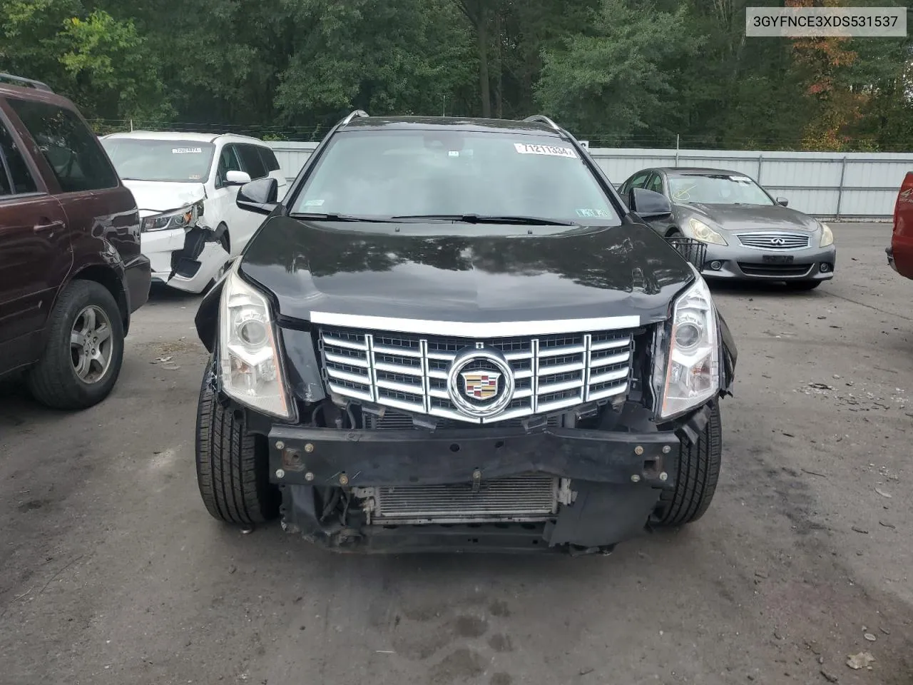 3GYFNCE3XDS531537 2013 Cadillac Srx Luxury Collection