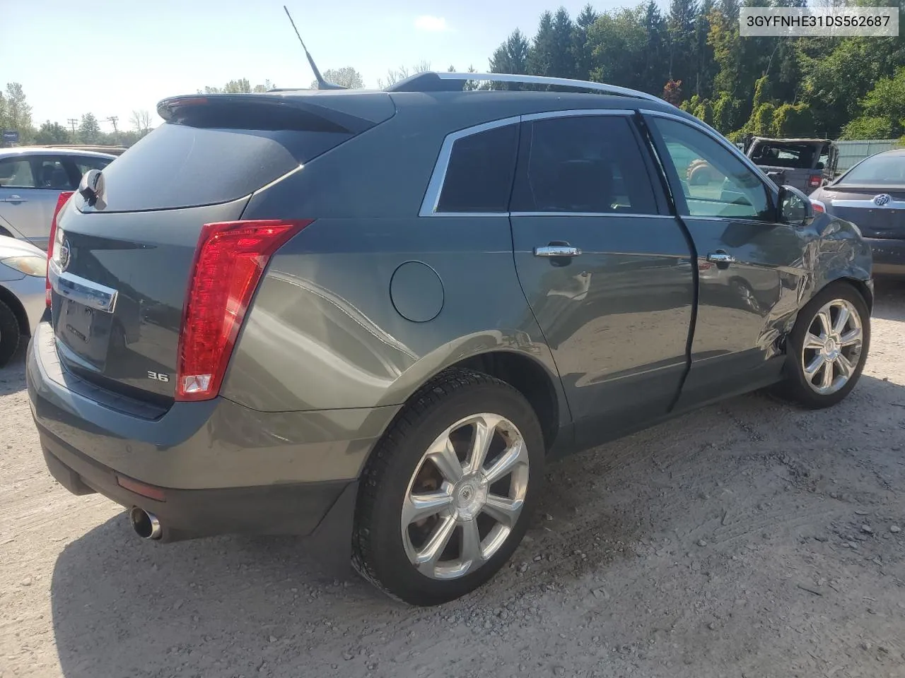 2013 Cadillac Srx Performance Collection VIN: 3GYFNHE31DS562687 Lot: 71264664