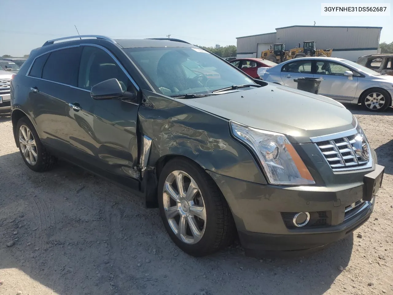 2013 Cadillac Srx Performance Collection VIN: 3GYFNHE31DS562687 Lot: 71264664