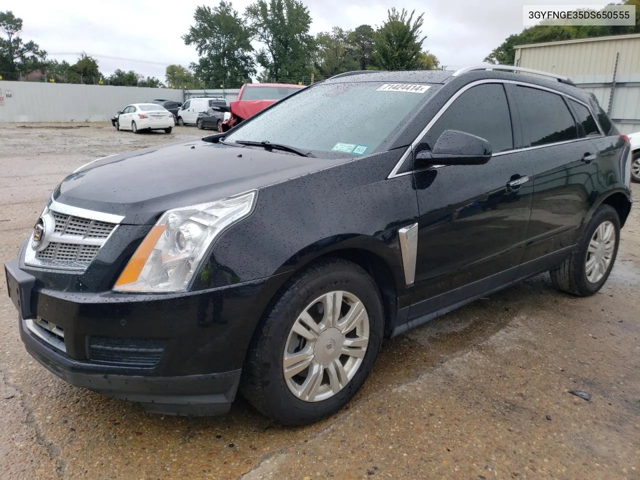 2013 Cadillac Srx Luxury Collection VIN: 3GYFNGE35DS650555 Lot: 71424414