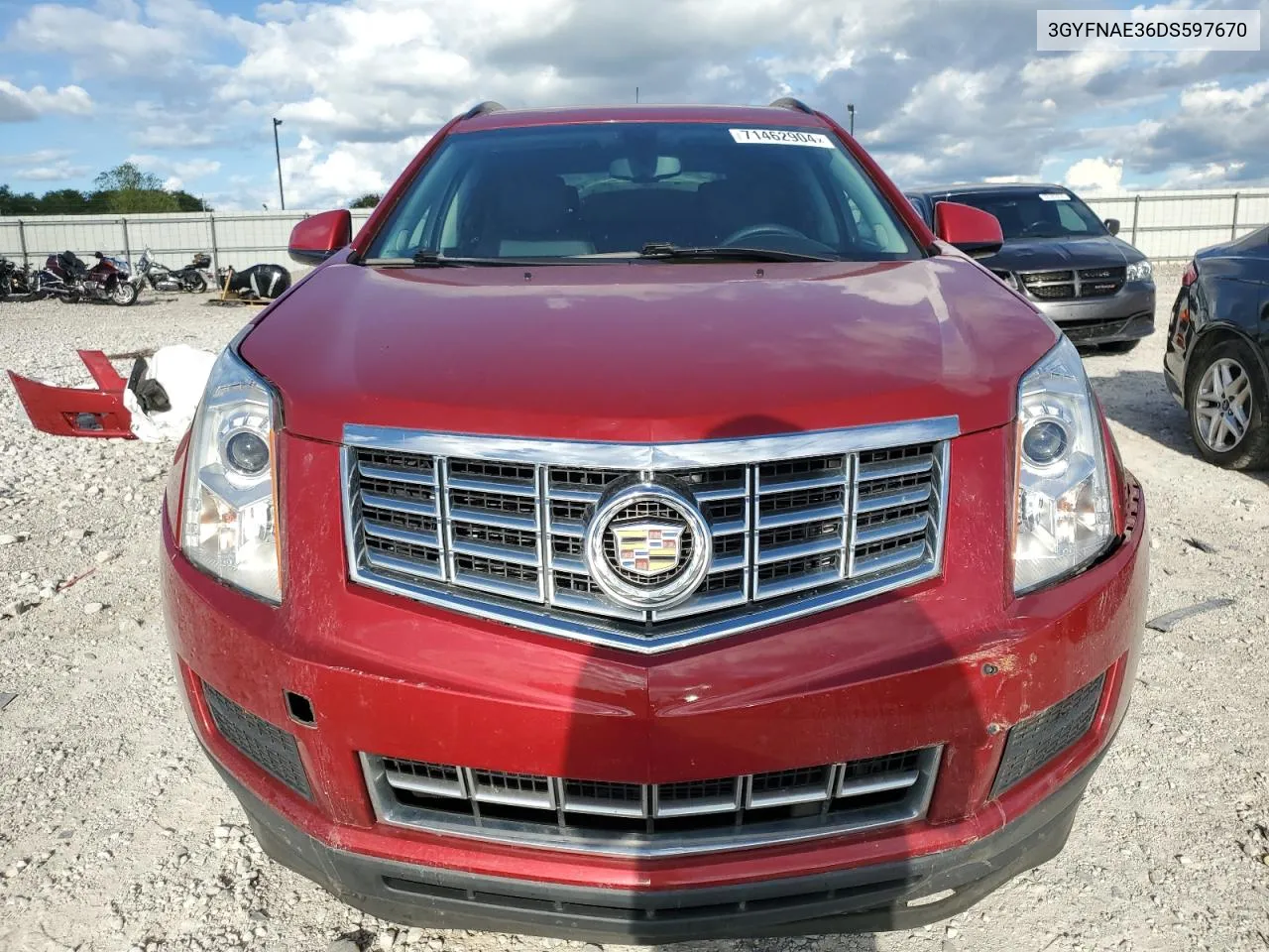 3GYFNAE36DS597670 2013 Cadillac Srx