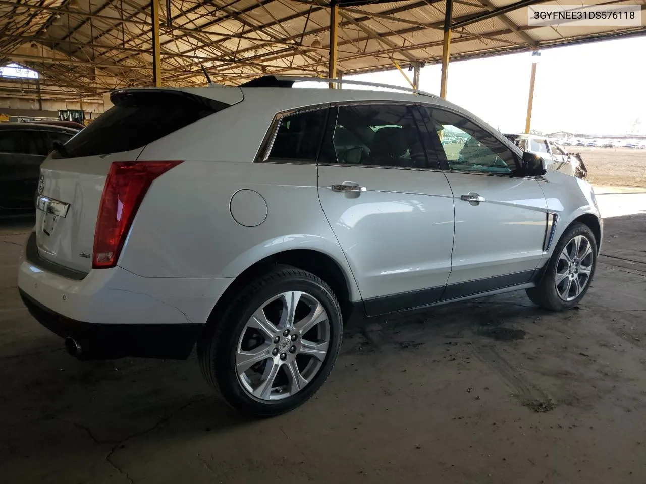 3GYFNEE31DS576118 2013 Cadillac Srx Premium Collection