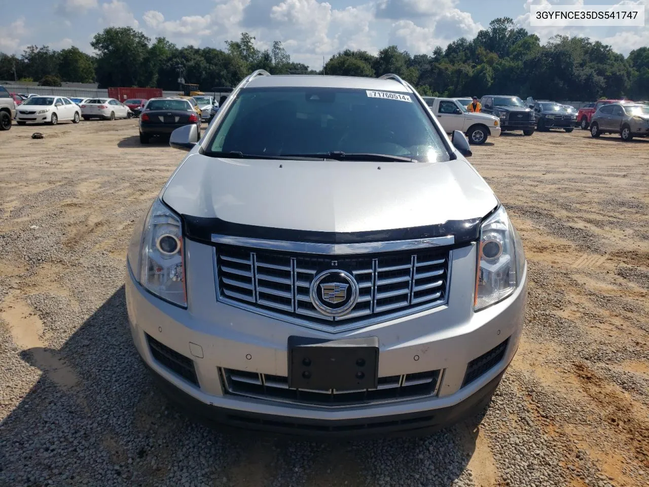 2013 Cadillac Srx Luxury Collection VIN: 3GYFNCE35DS541747 Lot: 71760514