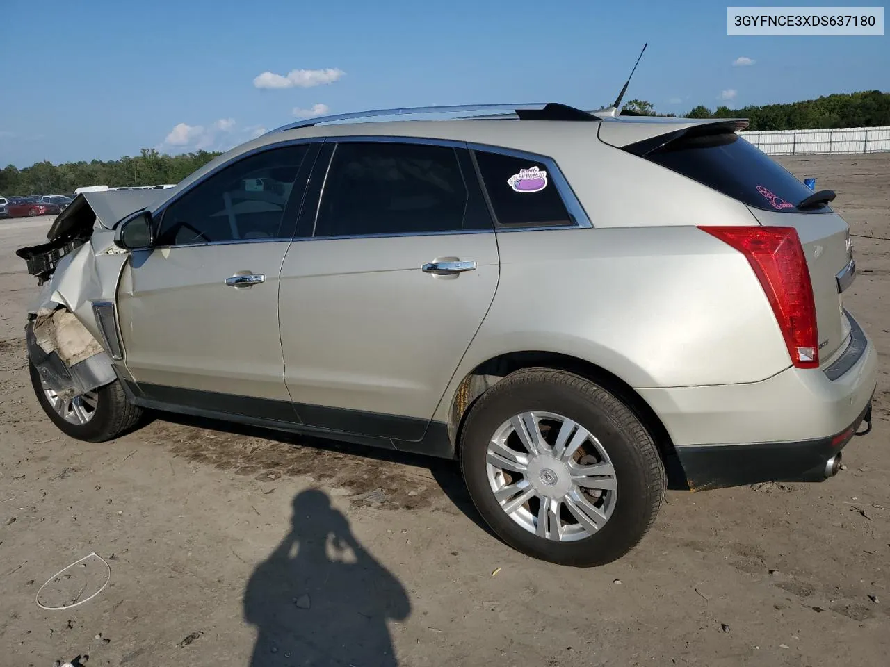 2013 Cadillac Srx Luxury Collection VIN: 3GYFNCE3XDS637180 Lot: 72288394