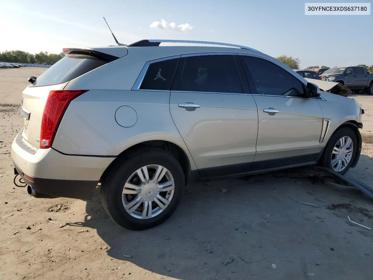 3GYFNCE3XDS637180 2013 Cadillac Srx Luxury Collection