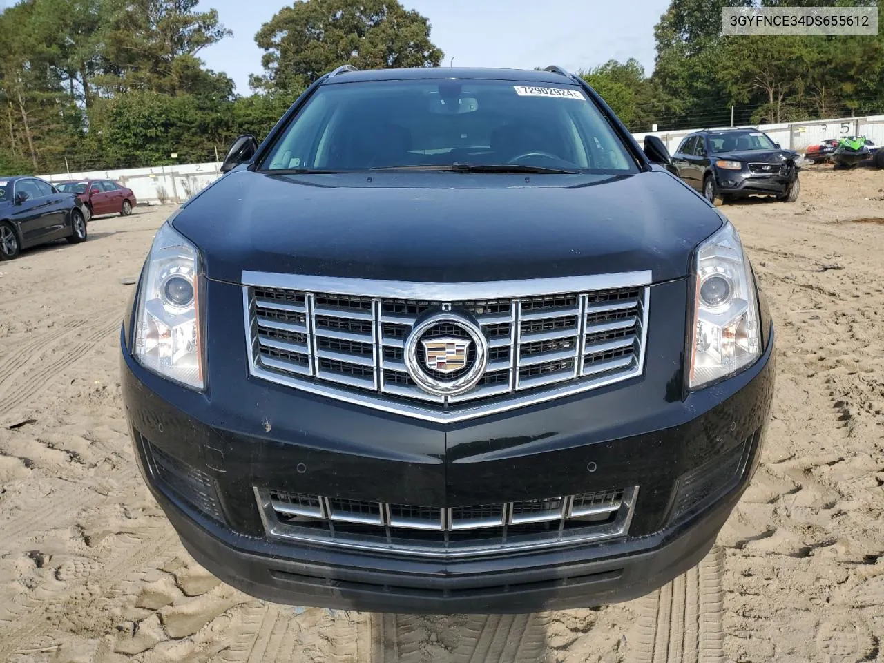 2013 Cadillac Srx Luxury Collection VIN: 3GYFNCE34DS655612 Lot: 72902924