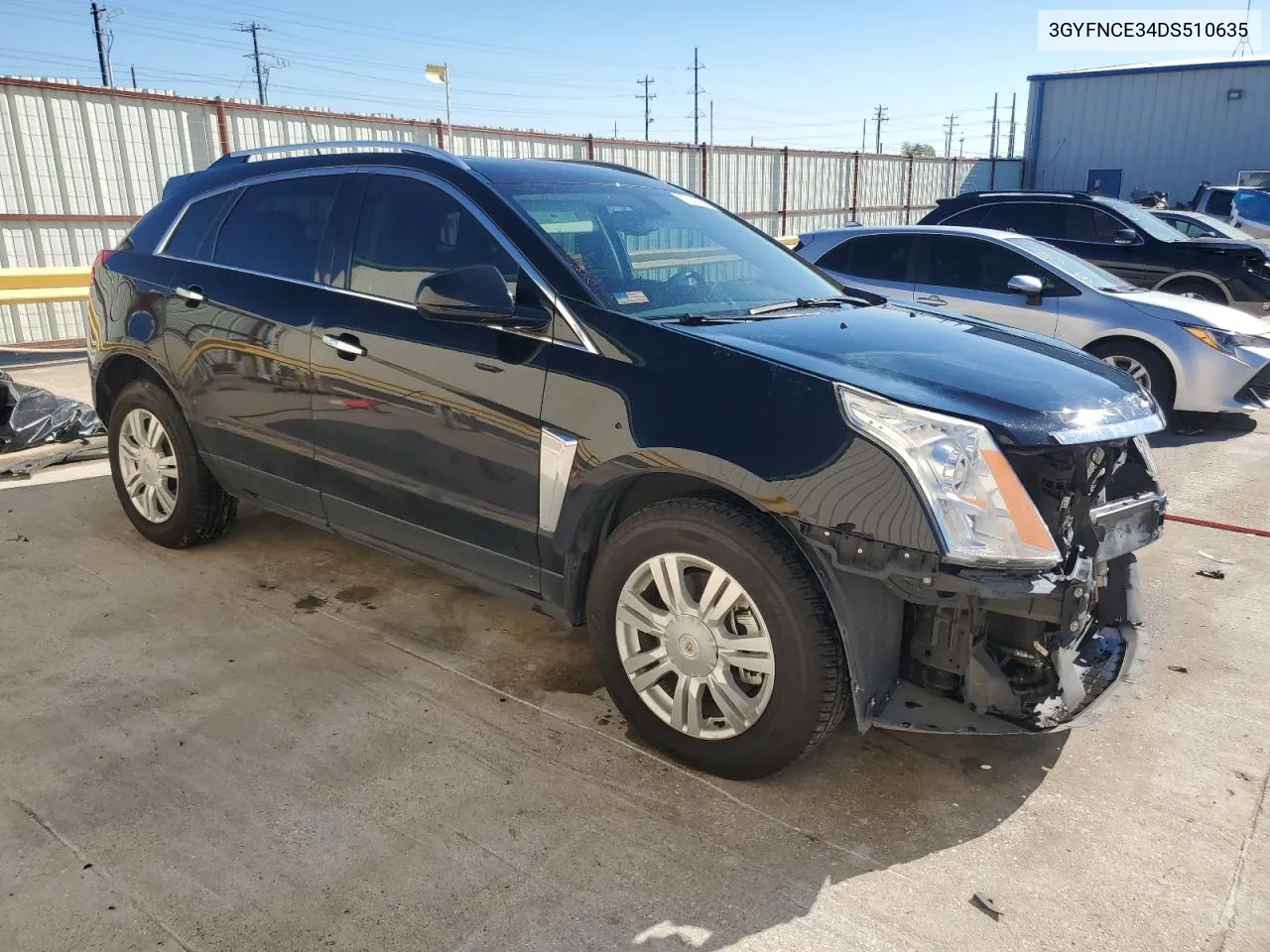 3GYFNCE34DS510635 2013 Cadillac Srx Luxury Collection