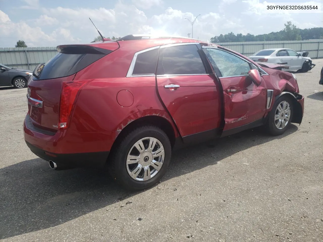 2013 Cadillac Srx Luxury Collection VIN: 3GYFNGE32DS635544 Lot: 73558824