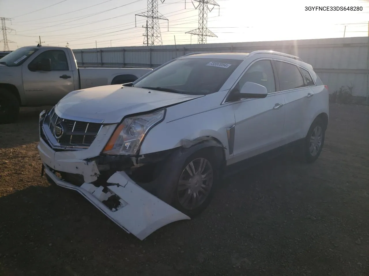 3GYFNCE33DS648280 2013 Cadillac Srx Luxury Collection