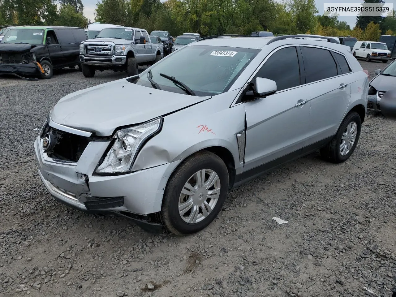 2013 Cadillac Srx VIN: 3GYFNAE39DS515379 Lot: 73647374