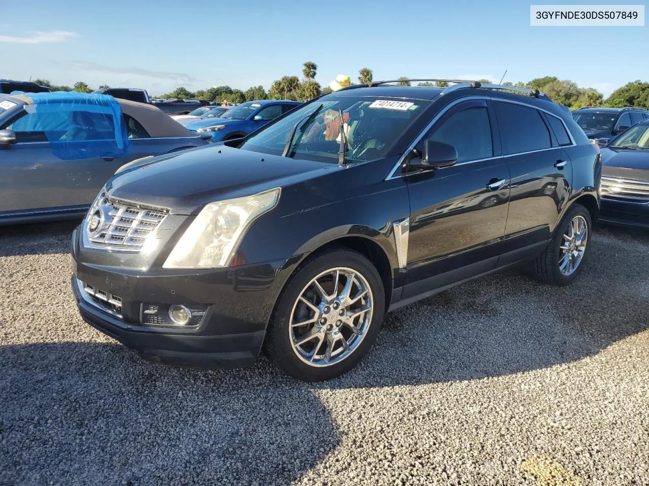 2013 Cadillac Srx Performance Collection VIN: 3GYFNDE30DS507849 Lot: 74014714