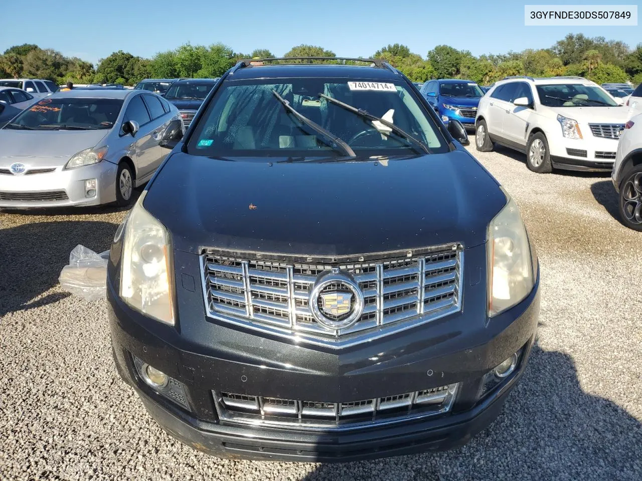 2013 Cadillac Srx Performance Collection VIN: 3GYFNDE30DS507849 Lot: 74014714