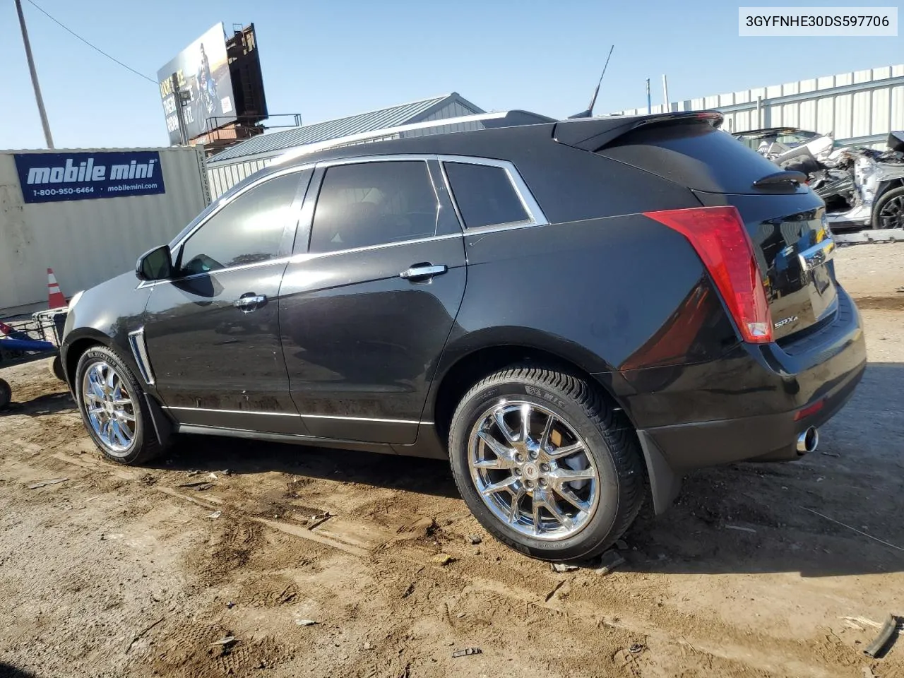 2013 Cadillac Srx Performance Collection VIN: 3GYFNHE30DS597706 Lot: 74780134