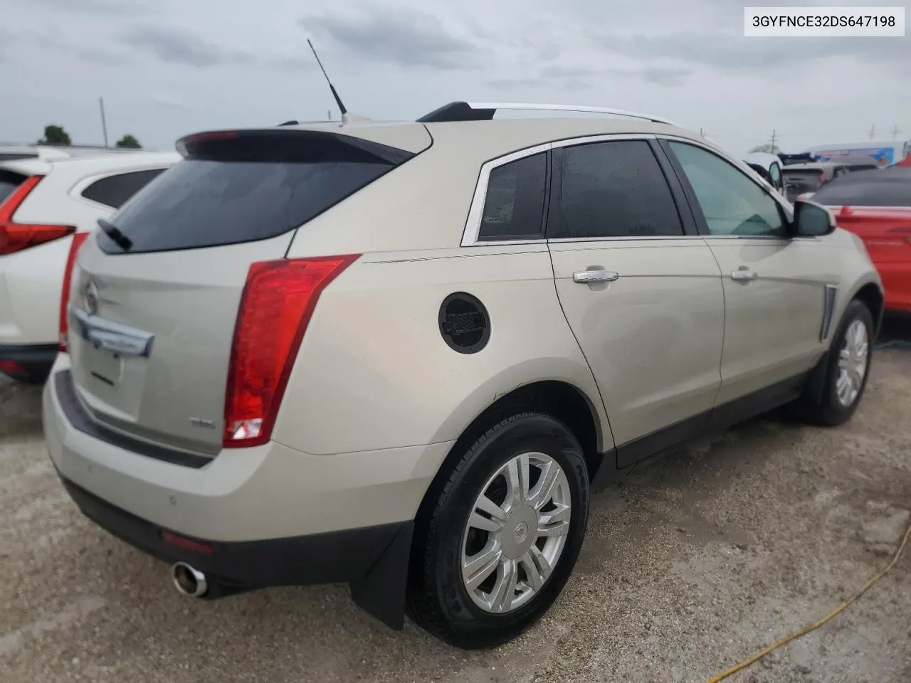 2013 Cadillac Srx Luxury Collection VIN: 3GYFNCE32DS647198 Lot: 74796014