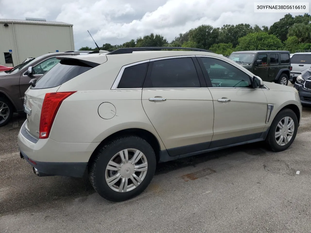 2013 Cadillac Srx VIN: 3GYFNAE38DS616610 Lot: 74980914