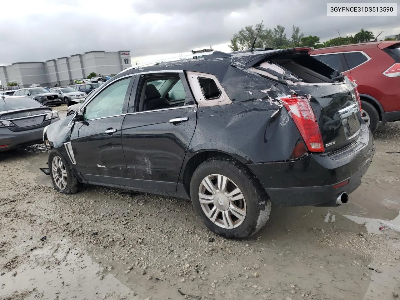 2013 Cadillac Srx Luxury Collection VIN: 3GYFNCE31DS513590 Lot: 74986744