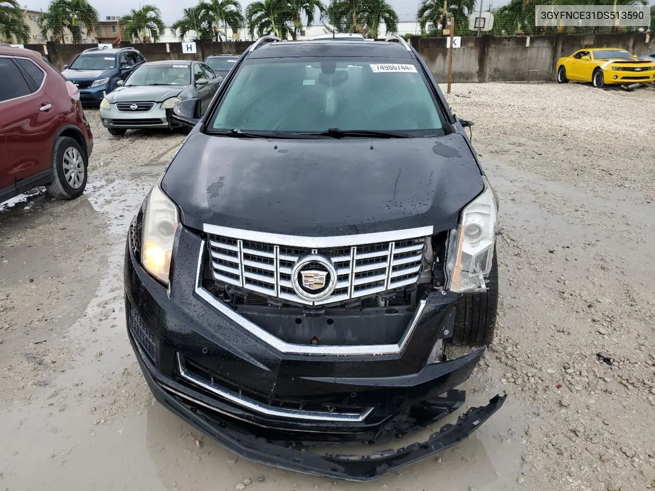 2013 Cadillac Srx Luxury Collection VIN: 3GYFNCE31DS513590 Lot: 74986744