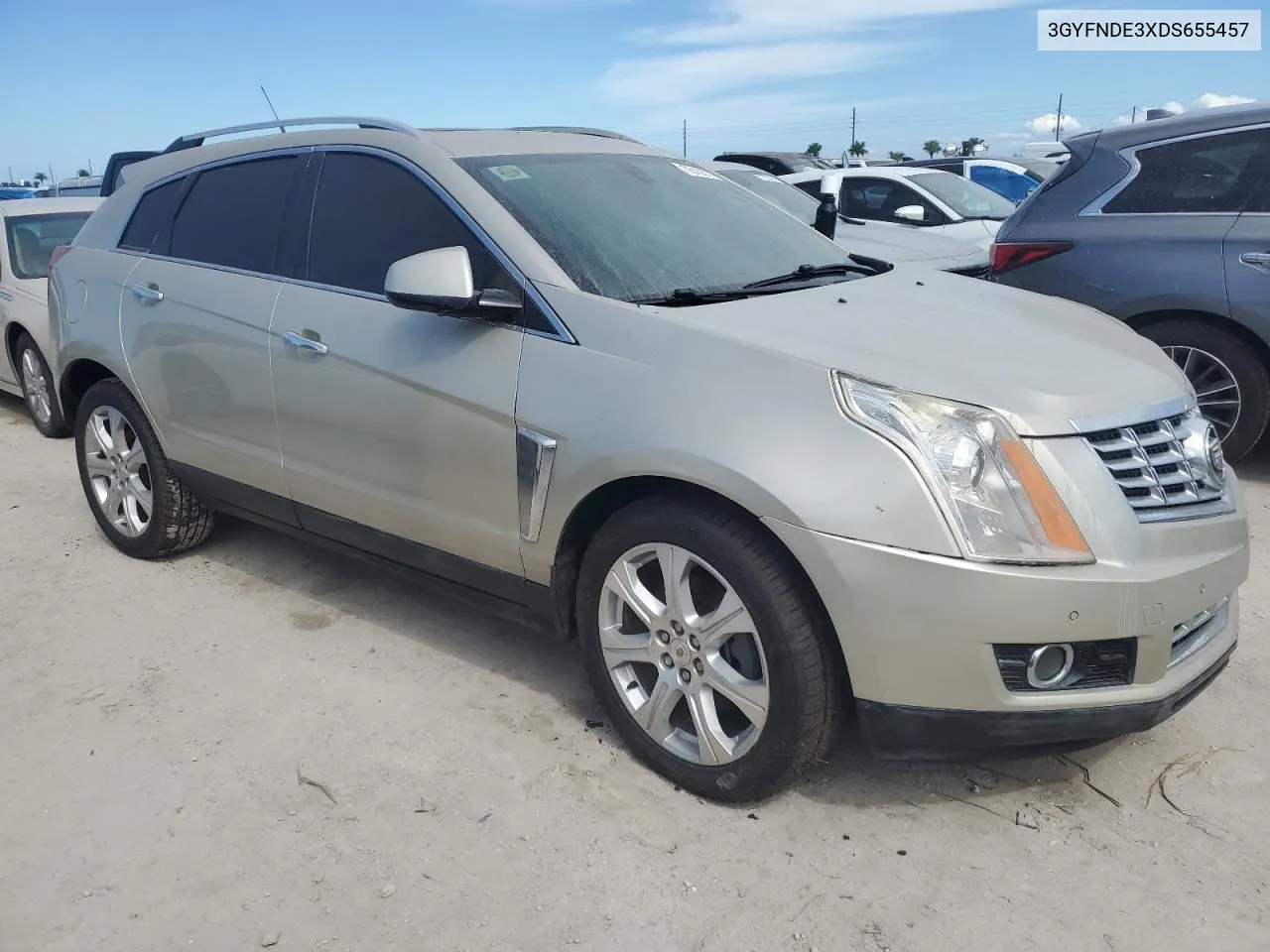 2013 Cadillac Srx Performance Collection VIN: 3GYFNDE3XDS655457 Lot: 75155774