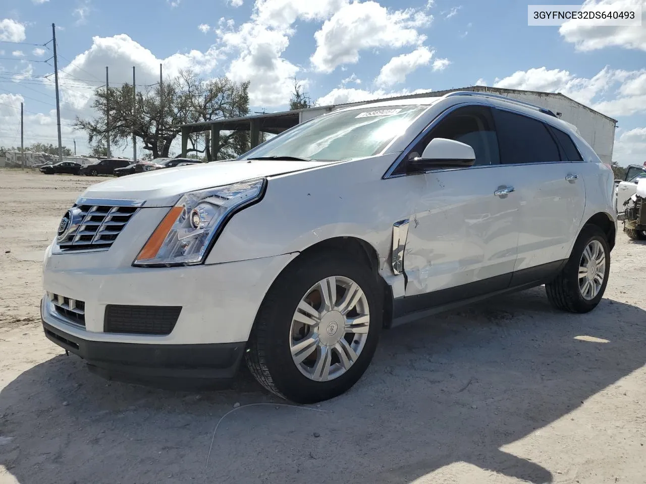 3GYFNCE32DS640493 2013 Cadillac Srx Luxury Collection