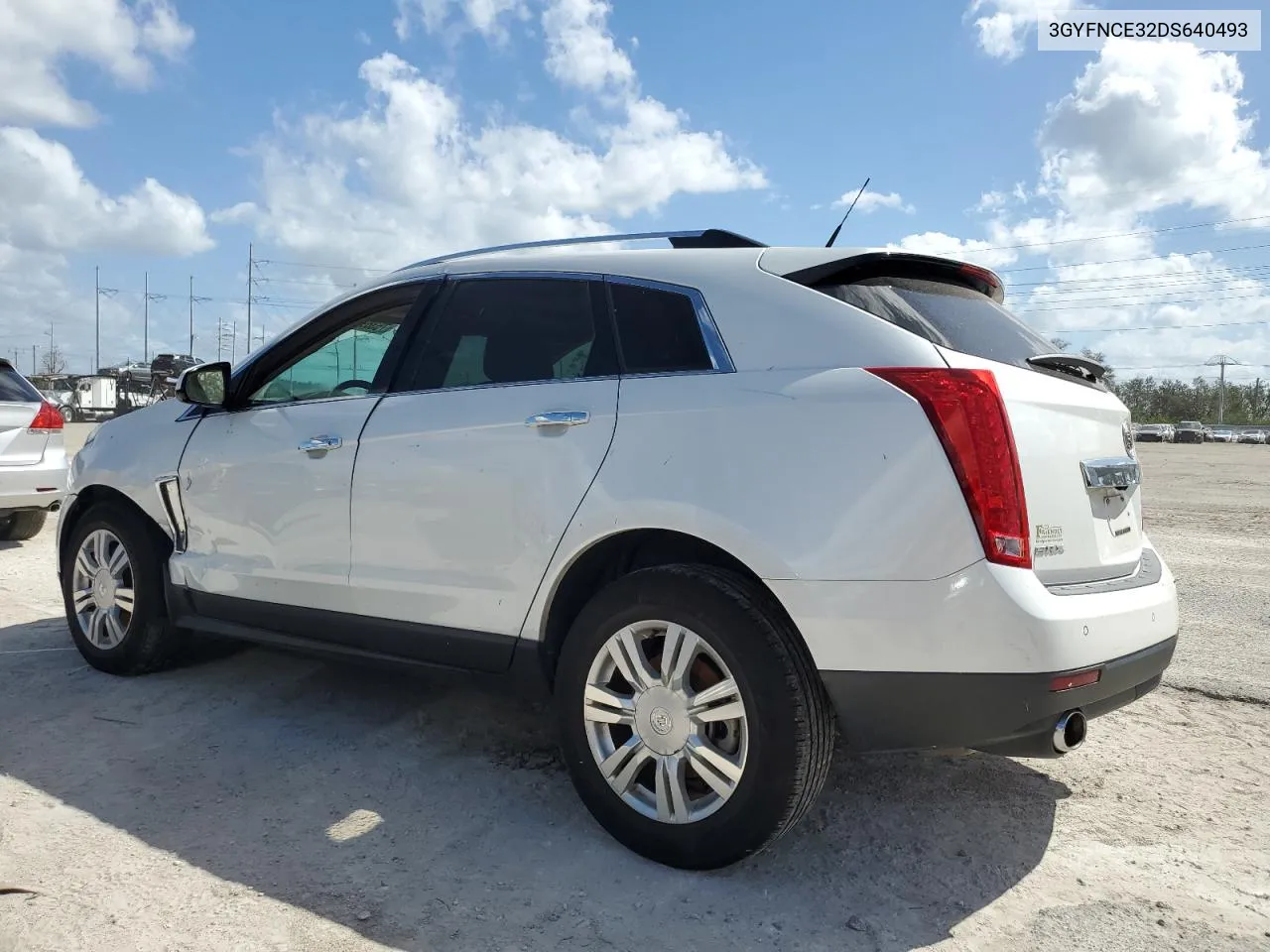 3GYFNCE32DS640493 2013 Cadillac Srx Luxury Collection