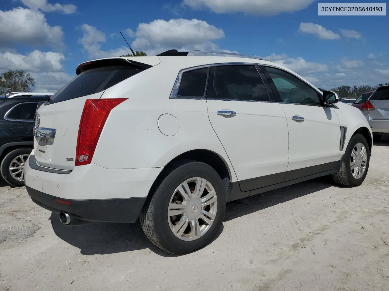 3GYFNCE32DS640493 2013 Cadillac Srx Luxury Collection