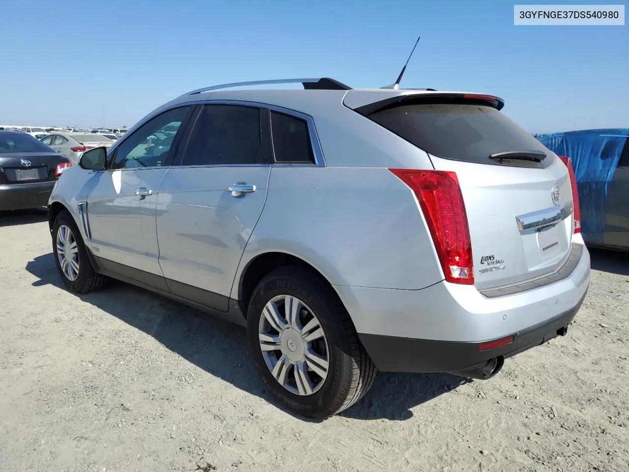 2013 Cadillac Srx Luxury Collection VIN: 3GYFNGE37DS540980 Lot: 75508474