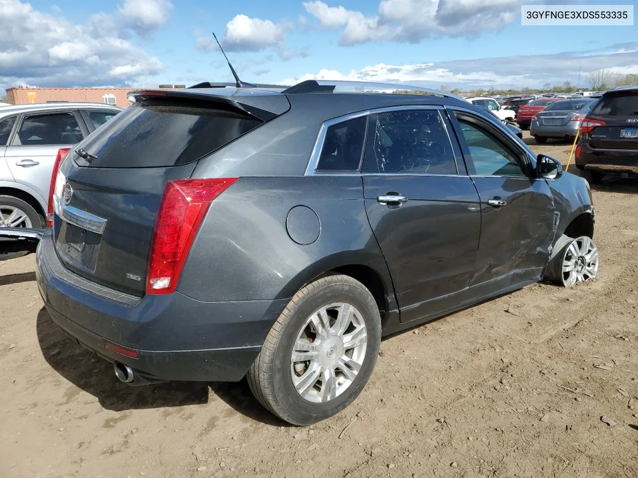 2013 Cadillac Srx Luxury Collection VIN: 3GYFNGE3XDS553335 Lot: 75840164