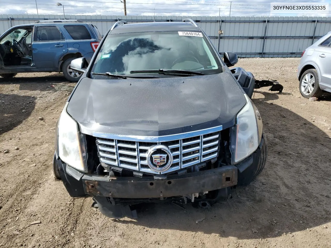 2013 Cadillac Srx Luxury Collection VIN: 3GYFNGE3XDS553335 Lot: 75840164