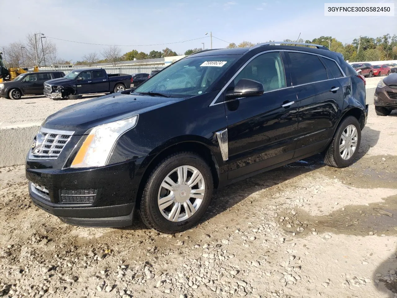 2013 Cadillac Srx Luxury Collection VIN: 3GYFNCE30DS582450 Lot: 75869624