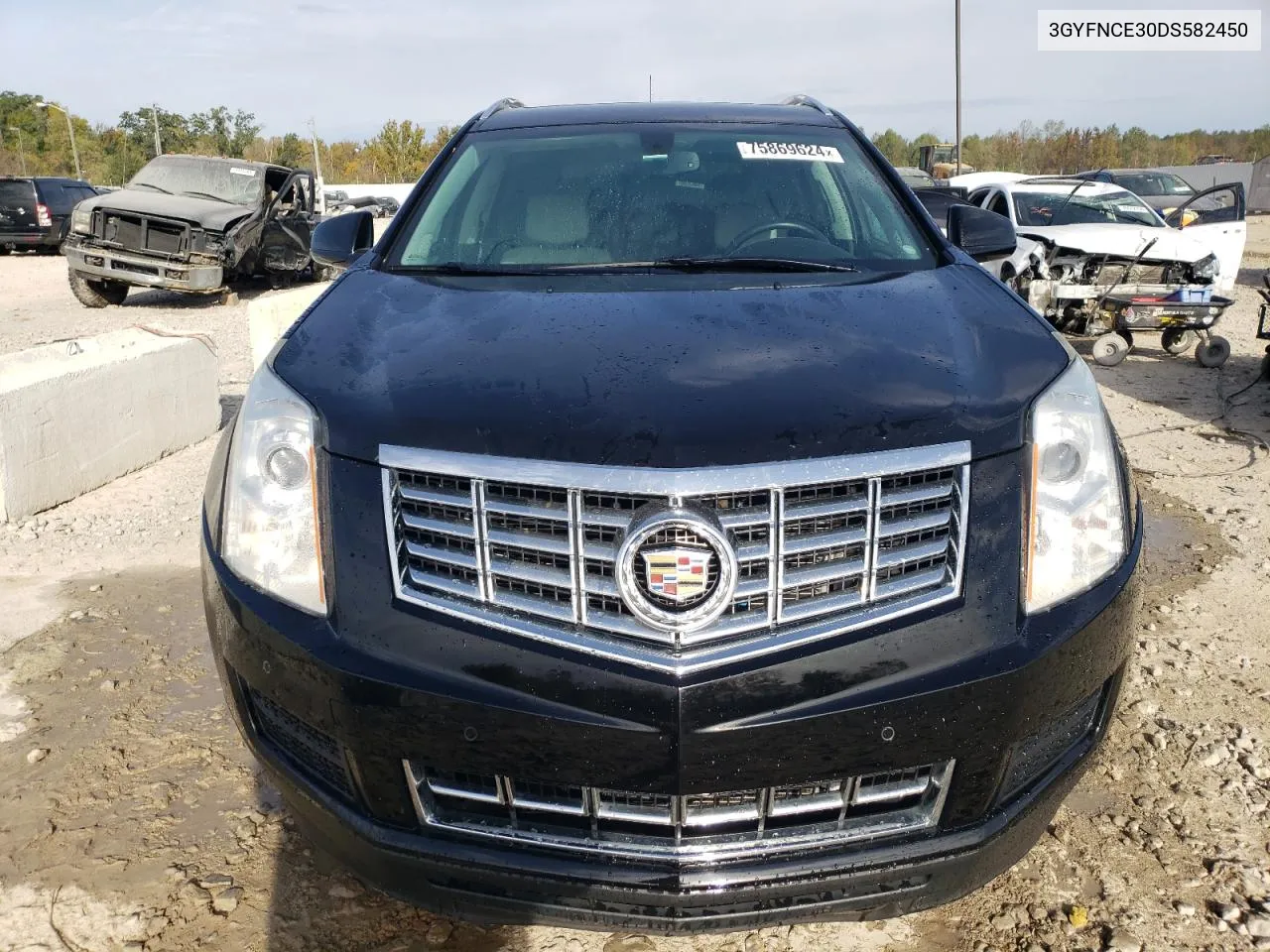 3GYFNCE30DS582450 2013 Cadillac Srx Luxury Collection