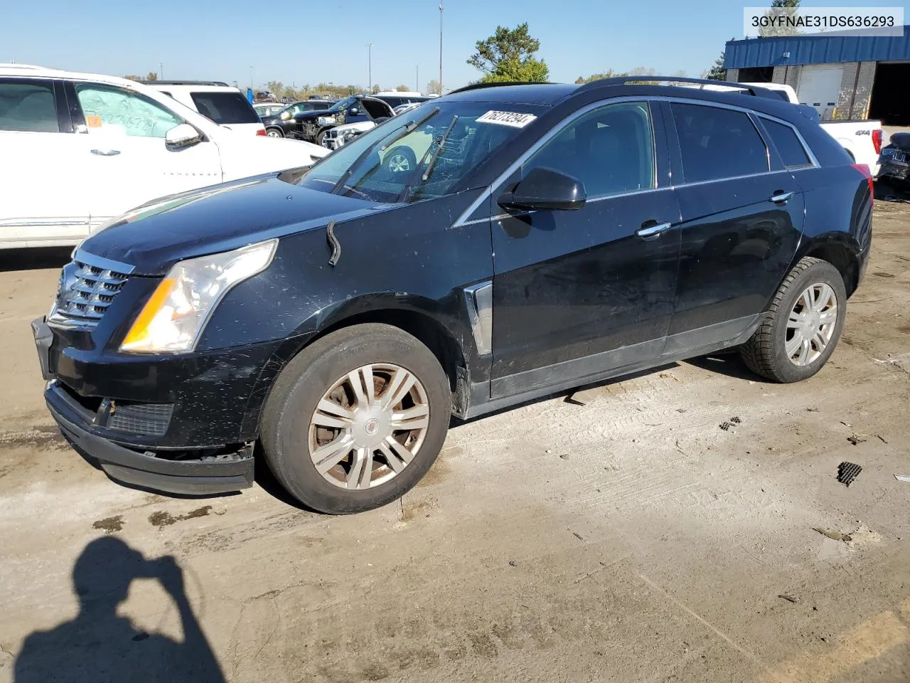 2013 Cadillac Srx VIN: 3GYFNAE31DS636293 Lot: 76273294