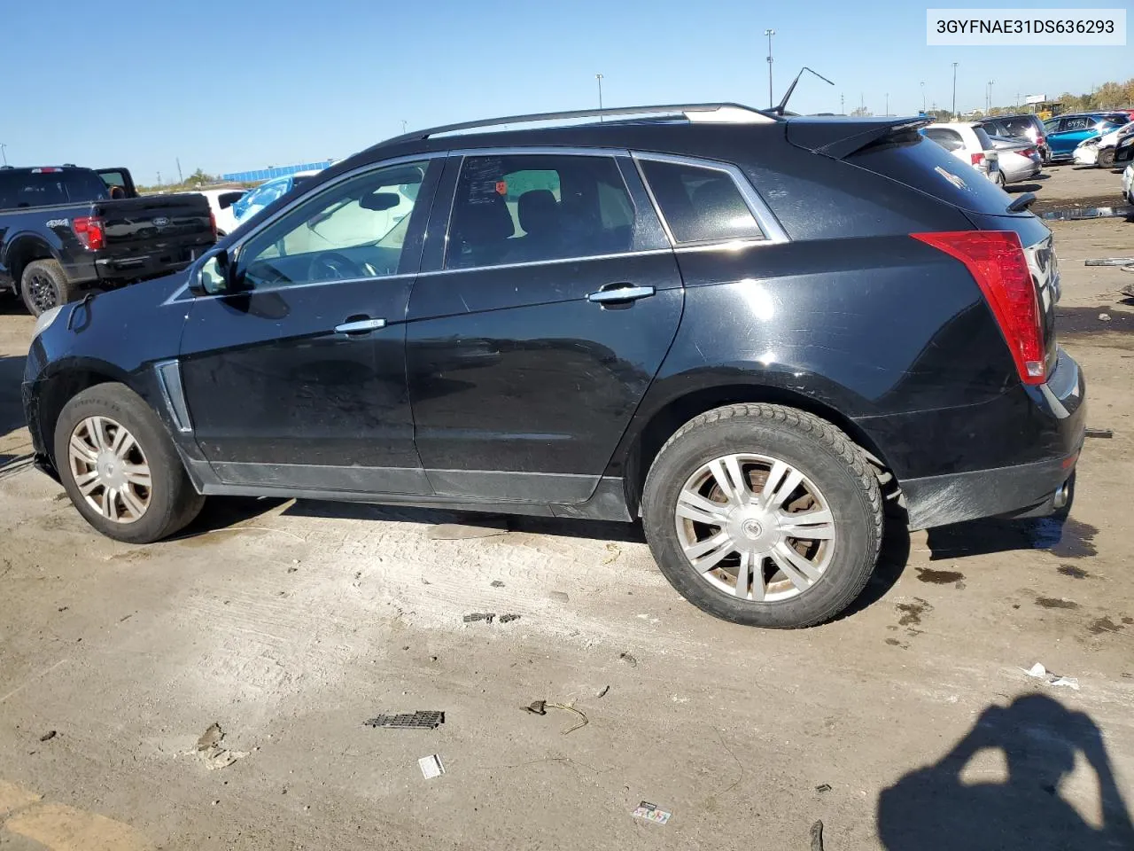 2013 Cadillac Srx VIN: 3GYFNAE31DS636293 Lot: 76273294