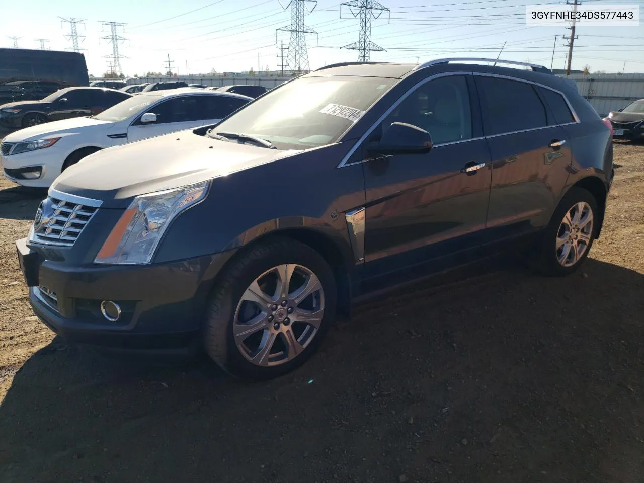 2013 Cadillac Srx Performance Collection VIN: 3GYFNHE34DS577443 Lot: 76292204