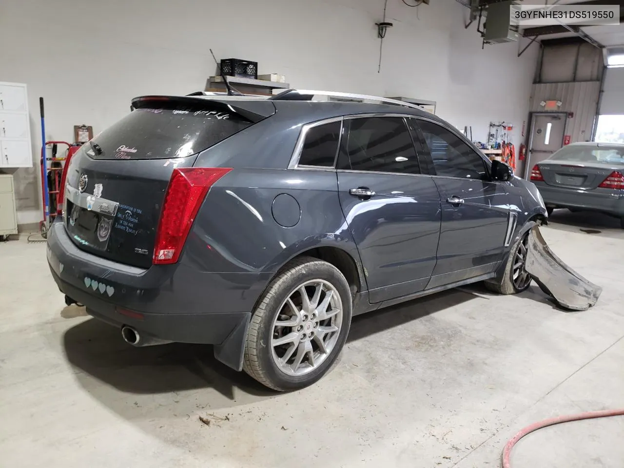 2013 Cadillac Srx Performance Collection VIN: 3GYFNHE31DS519550 Lot: 76375614