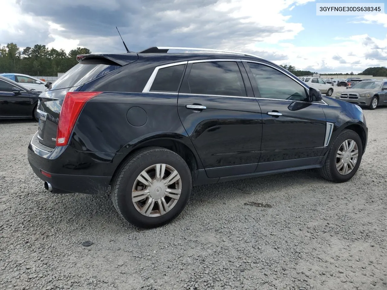 3GYFNGE30DS638345 2013 Cadillac Srx Luxury Collection