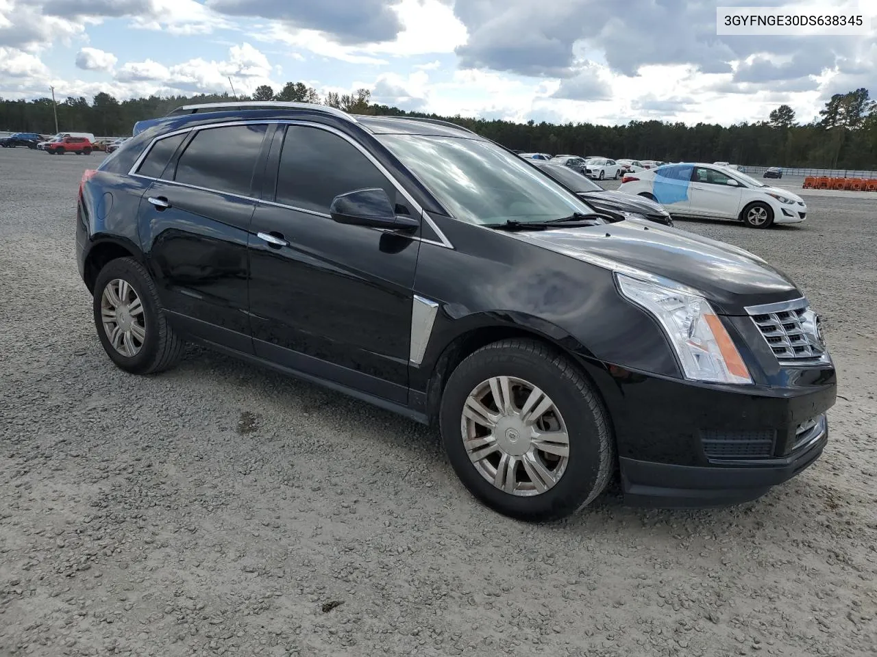 3GYFNGE30DS638345 2013 Cadillac Srx Luxury Collection