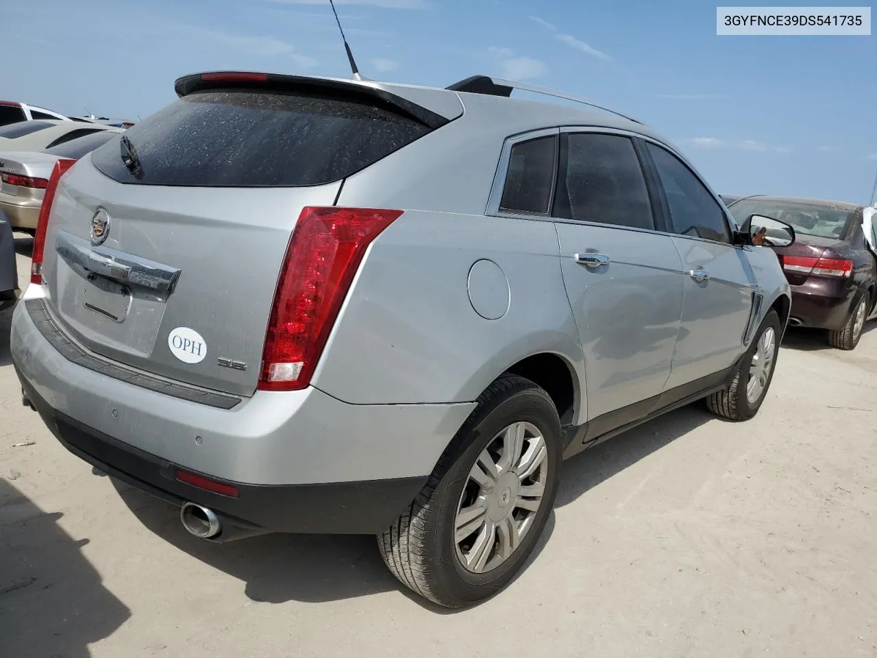 3GYFNCE39DS541735 2013 Cadillac Srx Luxury Collection