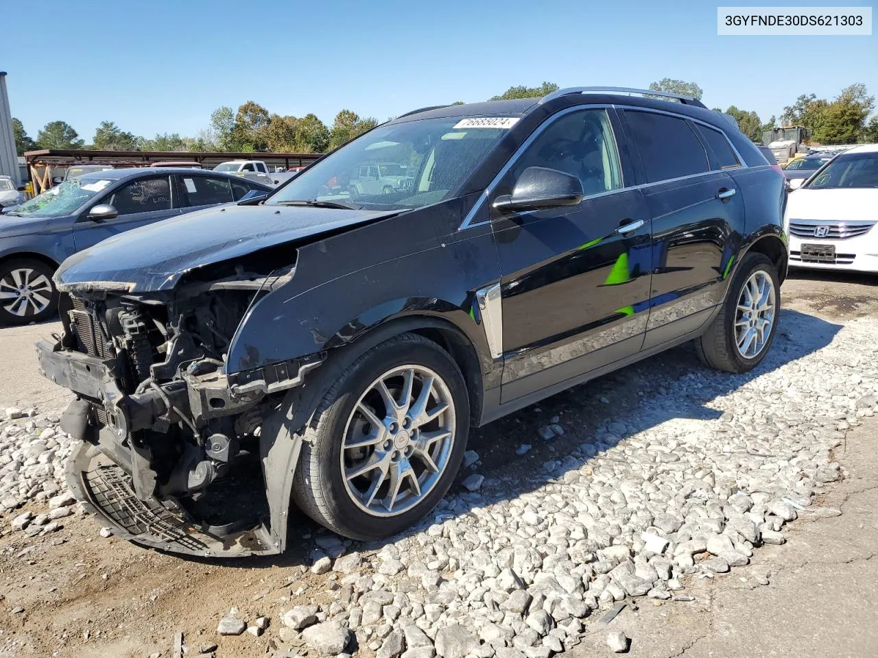 2013 Cadillac Srx Performance Collection VIN: 3GYFNDE30DS621303 Lot: 76685024