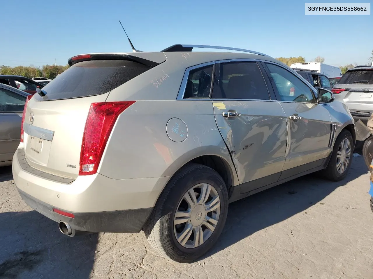 2013 Cadillac Srx Luxury Collection VIN: 3GYFNCE35DS558662 Lot: 76761974