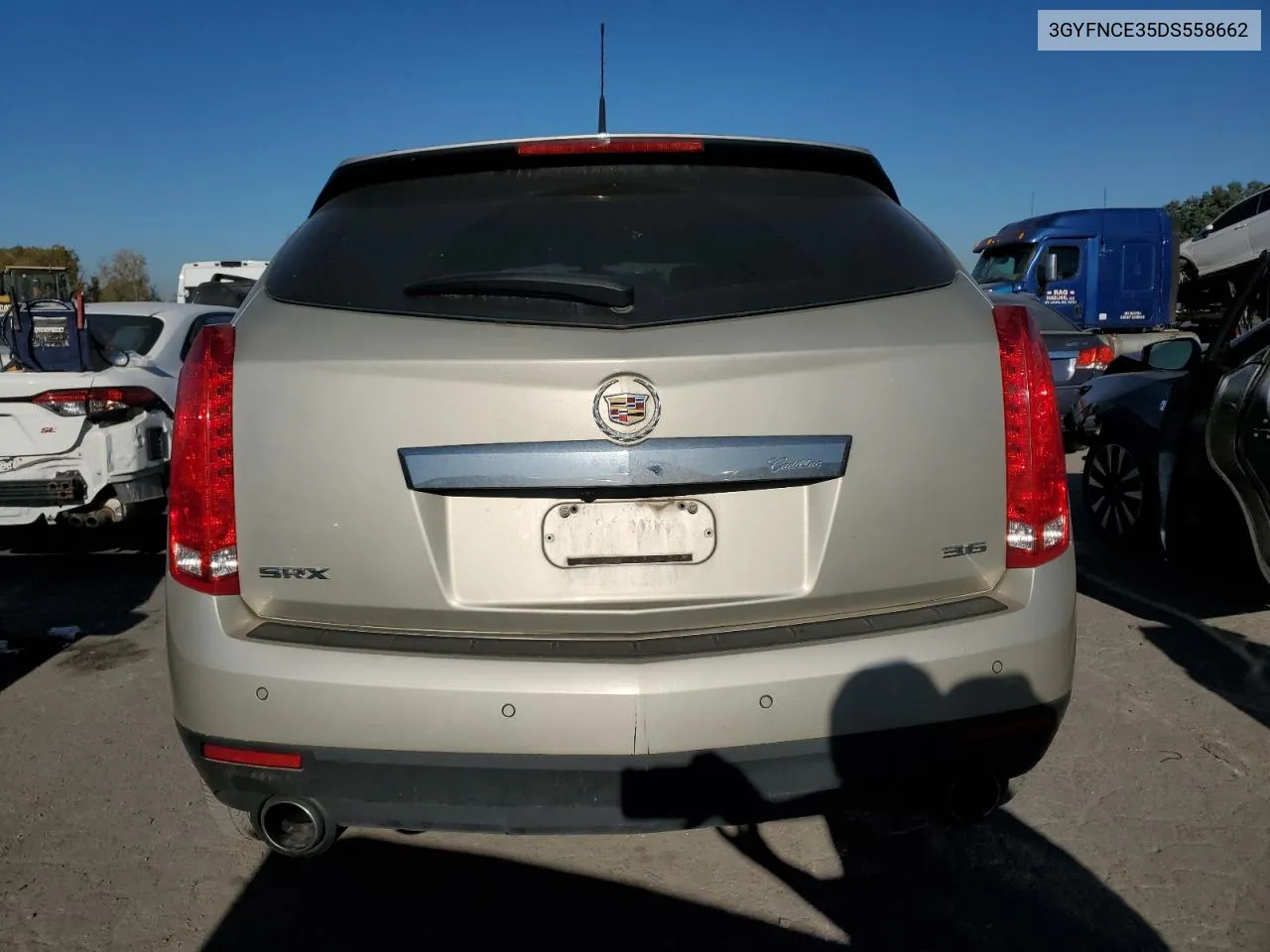 3GYFNCE35DS558662 2013 Cadillac Srx Luxury Collection