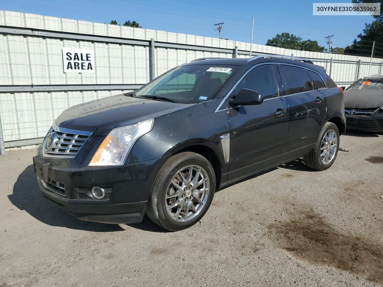 2013 Cadillac Srx Premium Collection VIN: 3GYFNEE33DS635962 Lot: 77127474