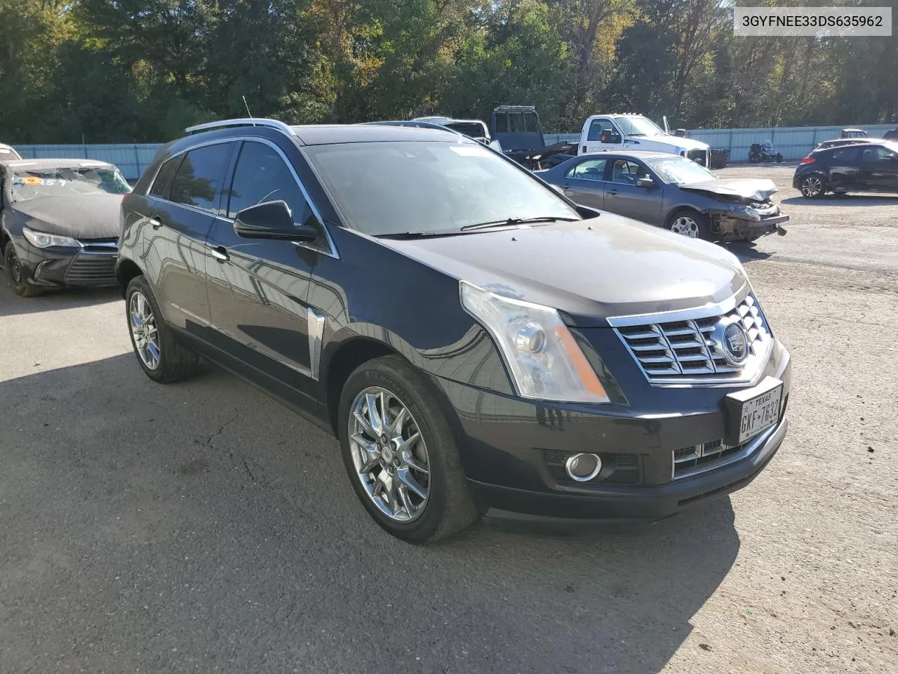 2013 Cadillac Srx Premium Collection VIN: 3GYFNEE33DS635962 Lot: 77127474