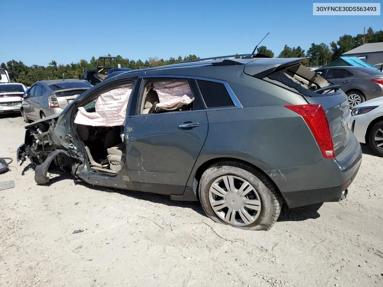 2013 Cadillac Srx Luxury Collection VIN: 3GYFNCE30DS563493 Lot: 77132114