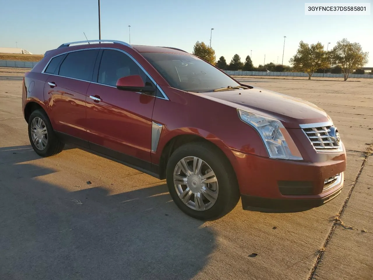 2013 Cadillac Srx Luxury Collection VIN: 3GYFNCE37DS585801 Lot: 77180274